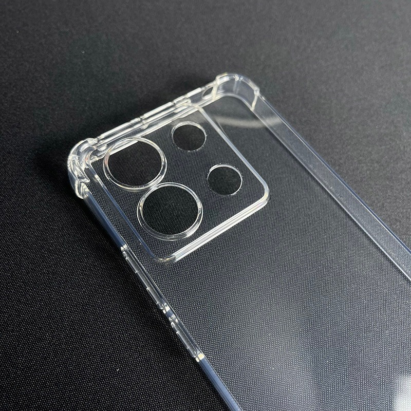 Ốp lưng Poco M6 Pro 4G dẻo trong suốt silicon cao cấp chống sốc bảo vệ điện thoại toàn diện Vỏ xm