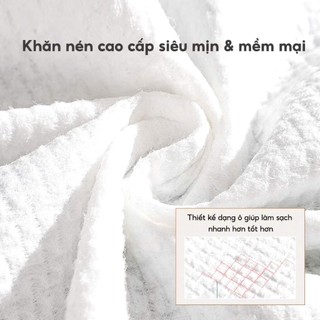 BỊCH 100 VIÊN KHĂN GIẤY NÉN , Gói 100 Khăn Mặt Nén Dạng Viên Kẹo Dùng 1 Lần, Viên Khăn Nén Dùng Khi Đi Du Lịch- KHAN NEN