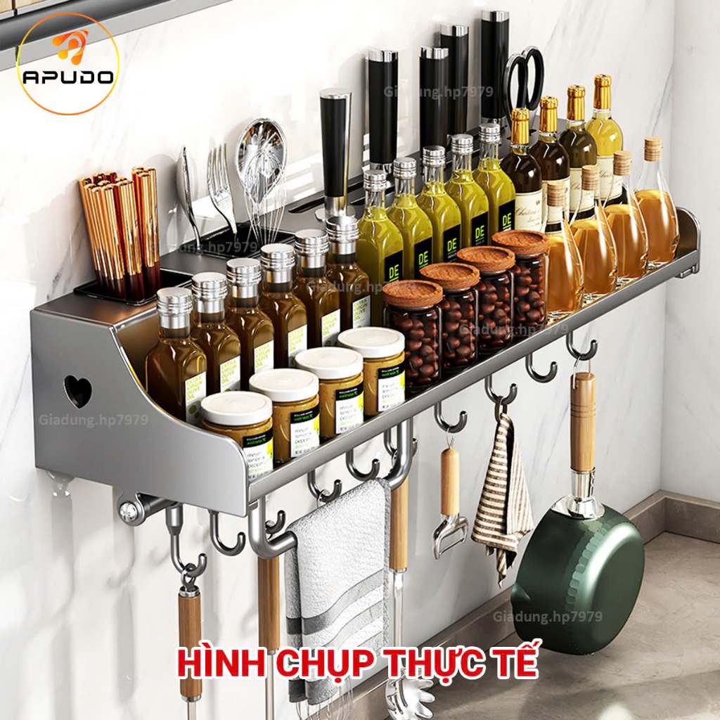 Kệ Gia Vị Inox Treo Tường Đa Năng Inox 304 Giá Để Gia Vị Mỹ Phẩm Decor ...