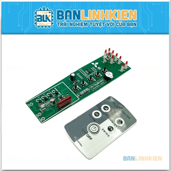 Mạch Quạt Mitsubishi MQ-LV16-R (Tặng Remote) Mã LK_08836 | Shopee Việt Nam