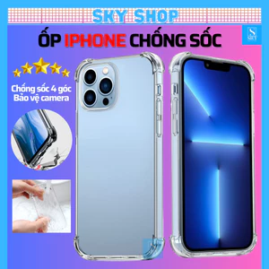Ốp iphone 17 ProMax 17 Air 14 Pro Max 14 Plus 13 12 ProMax 11 ProMax 15 16 Pro Max Xs Max X Xr 7 8 Plus - Trong suốt