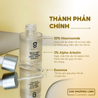 Serum B3 sáng da mờ thâm Glowmellow Nia20 Exosome 30ml | Dưỡng trắng, se khít lỗ chân lông MP0798