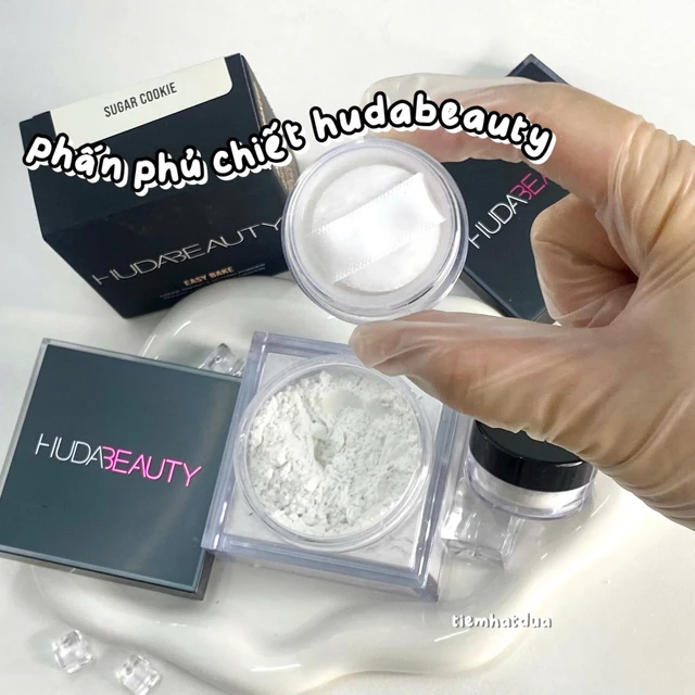 [PHẤN PHỦ CHIẾT - ĐỌC MÔ TẢ VÀ HÌNH ẢNH] Phấn Phủ Bột Huda Beauty Easy Bake