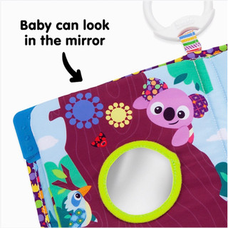 Đồ chơi treo cũi, xe đẩy sách vải cho bé khám phá - Lamaze Walla Walla The Koala