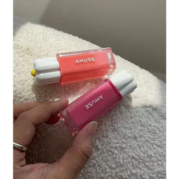 [ CẬN DATE ] Son tint bóng thuần chay Amuse Dew Tint, Jel Fit - 9 màu hot - 4g