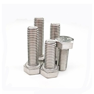 20 cái M4 M5 M6 Bulong lục giác ngoài inox 304 M4, M5, M6
