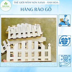 hàng rào gỗ