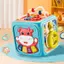 Hộp âm nhạc, khối bận rộn montessori 10in1 Guty kids đa năng cho bé, từ 6 tháng phát triển đa giác quan cho bé