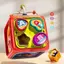 Hộp âm nhạc, khối bận rộn montessori 10in1 Guty kids đa năng cho bé, từ 6 tháng phát triển đa giác quan cho bé