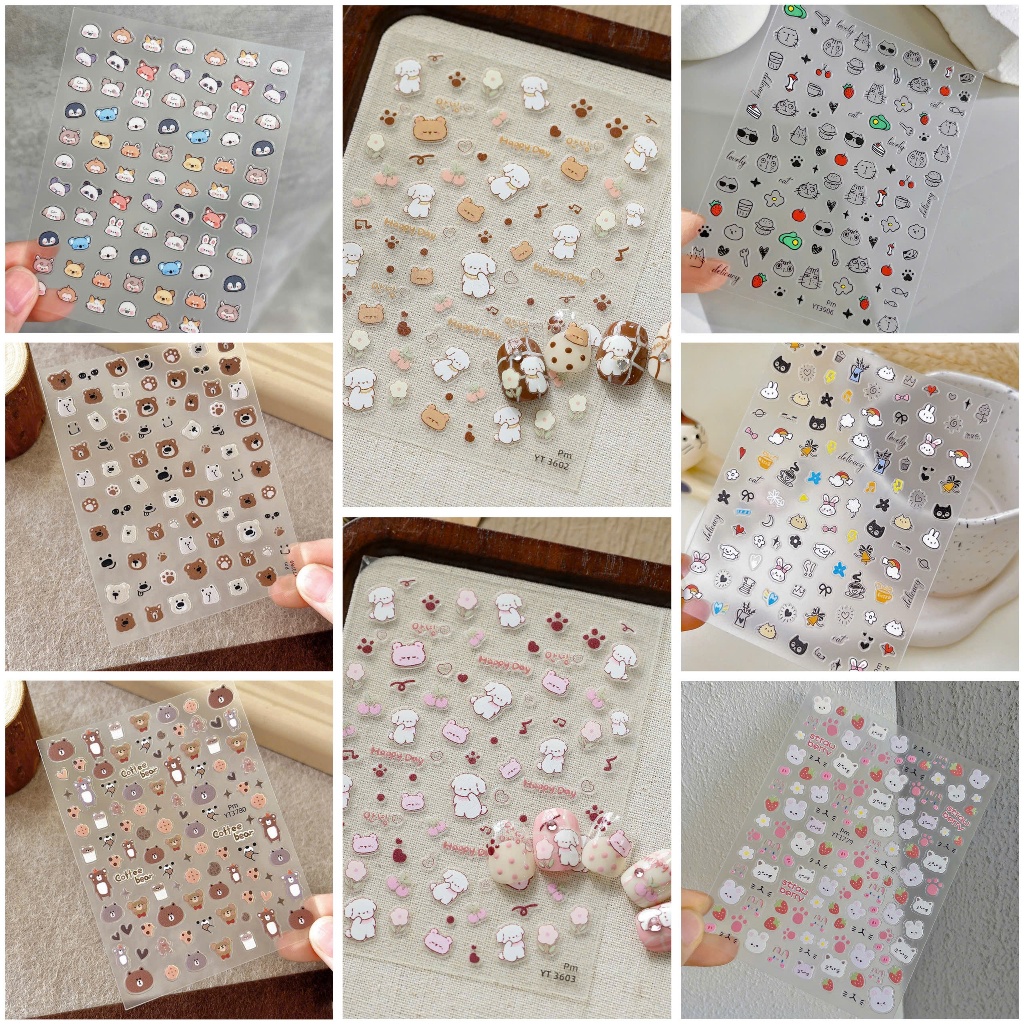 Tổng Hợp Sticker 5D Lụa Nổi Cao Cấp Hoạt Hình Thú Cưng Đáng Yêu - Trang ...