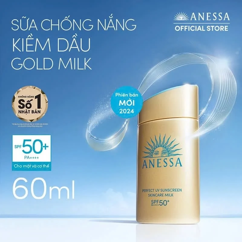 Anessa Perfect UV Sunscreen Skincare Milk SPF50+