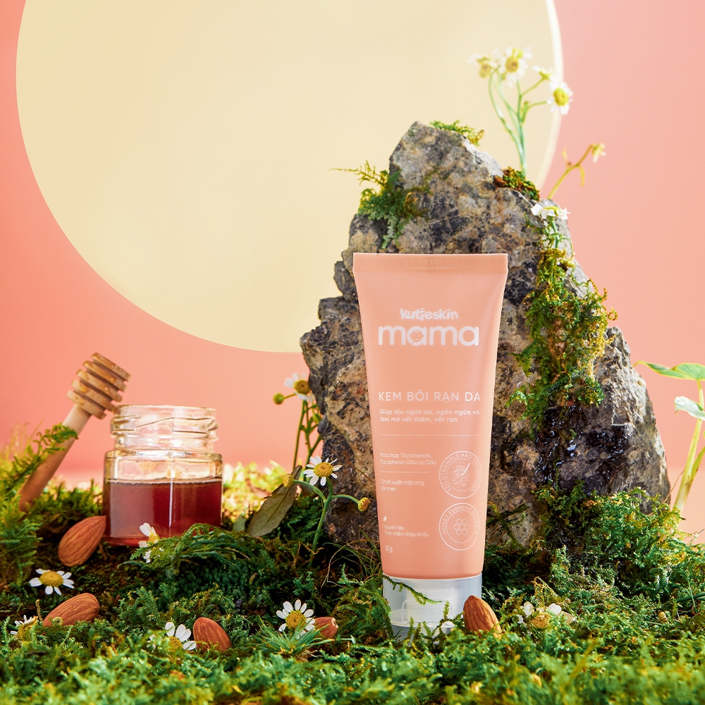 Ảnh Kem Bôi Rạn Da Cho Mẹ Bầu Kutieskin MaMa 50g - KMR01 4