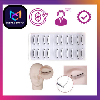 Mi tập nối LASHES SUPPLY 5 cặp Chuyên dụng Dành cho các thợ nối mi