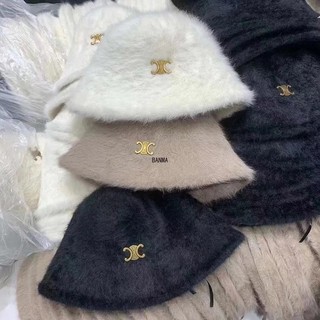 Mũ Bucket Lông Cừu Nón Tai Bèo Hàn Quốc Unisex Nam Nữ  MEILI STORE