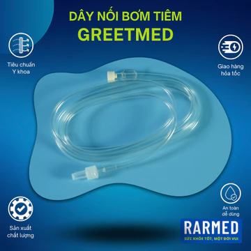 Dây nối bơm tiêm GREETMED dây hỗ trợ tiêm - Nhiều cỡ