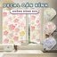 Decal dán kính cửa sổ 3D chống nắng họa tiết dễ thương không dùng keo, Giấy dán kính chống nhìn trộm, chống nước TORO