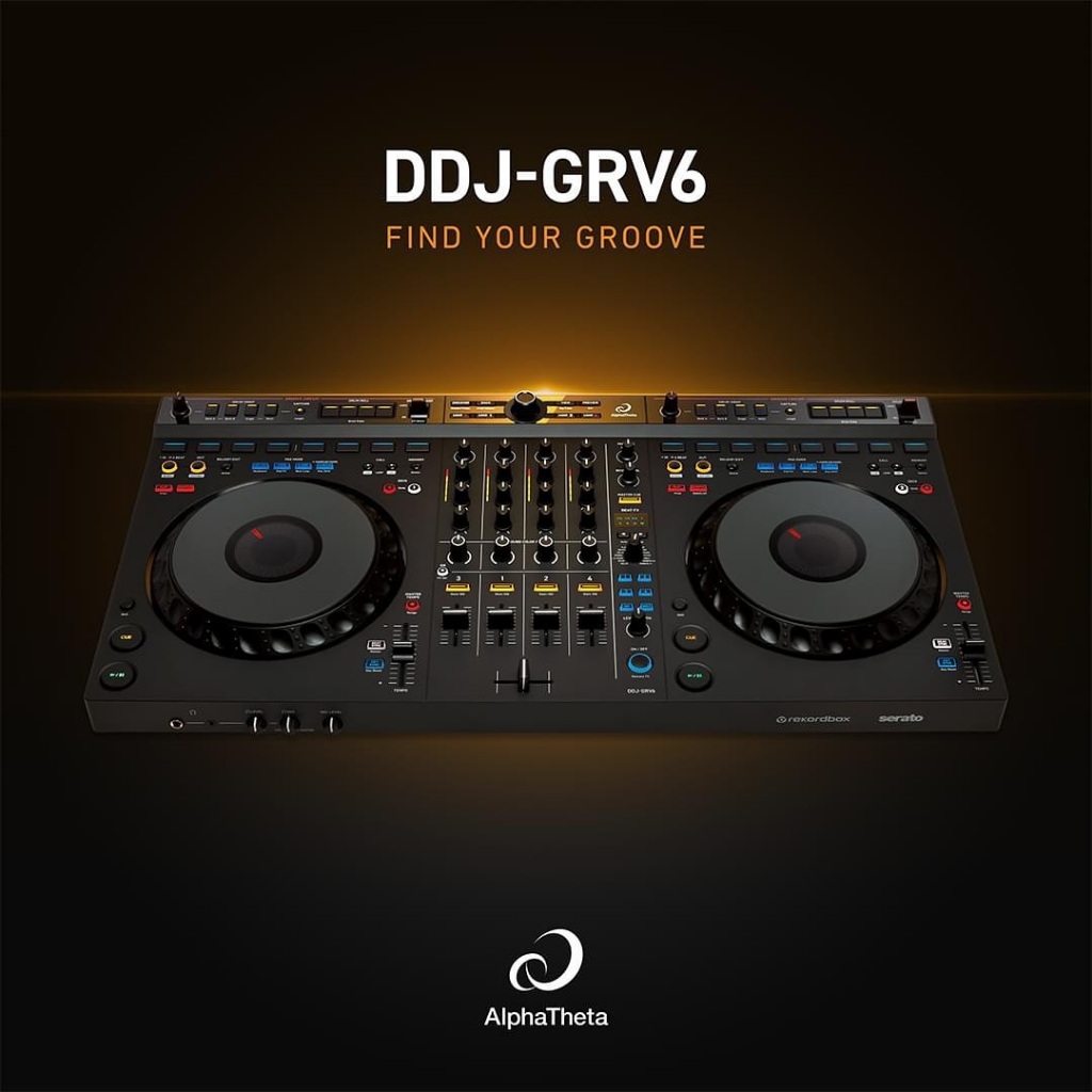 Máy DJ Controller Alphatheta/Pioneer DJ DDJ-GRV6 - Hàng chính hãng ...