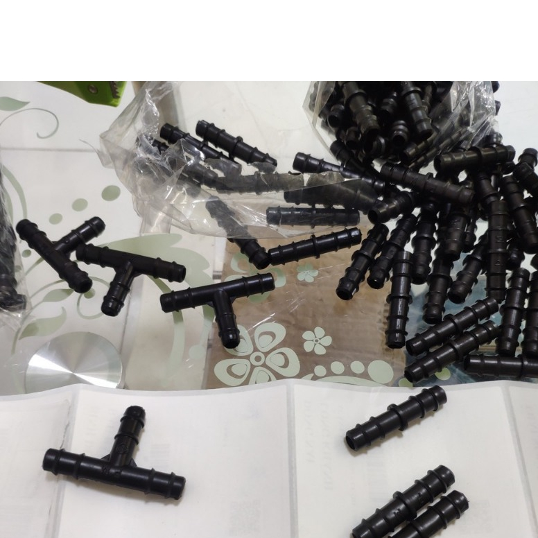 10 Khởi thủy ống LDPE 10mm Kèm ron cao su.Phụ kiện ống  10x12mm ldpe các loại.nối , tê ,khởi thuỷ  Hệ thống tưới tự động