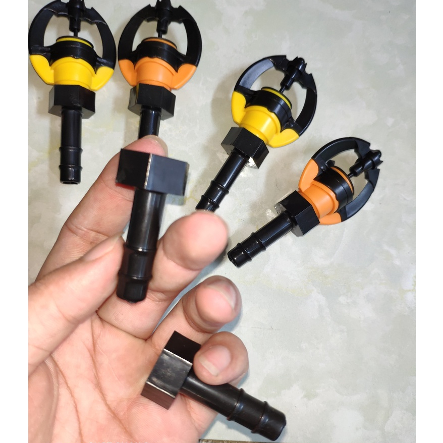 Béc tưới phun mưa SD9000 không bù áp-30-60-90-135l/h điều chỉnh bán kính, chống côn trùng