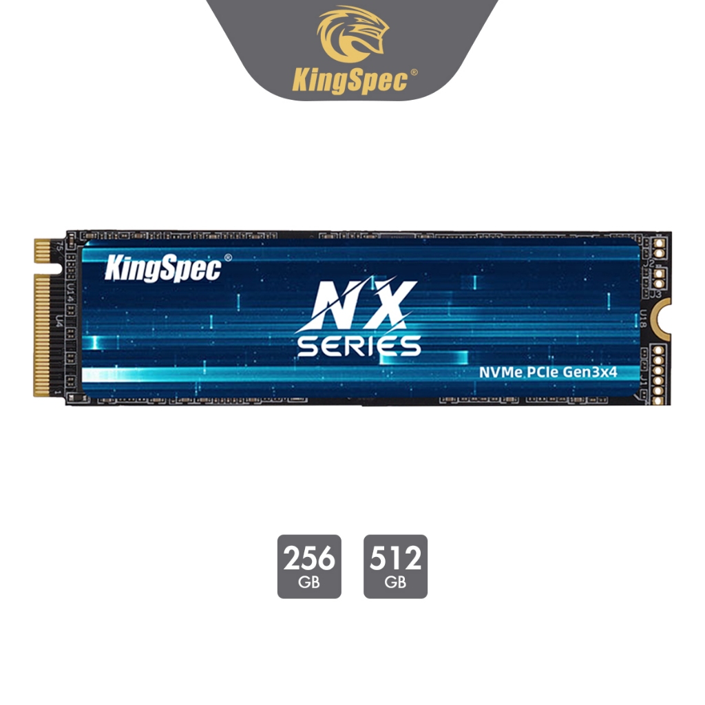 Ổ cứng SSD KingSpec M2 NVMe Gen3x4 256GB / 512GB [ NX-Series ] - Hàng