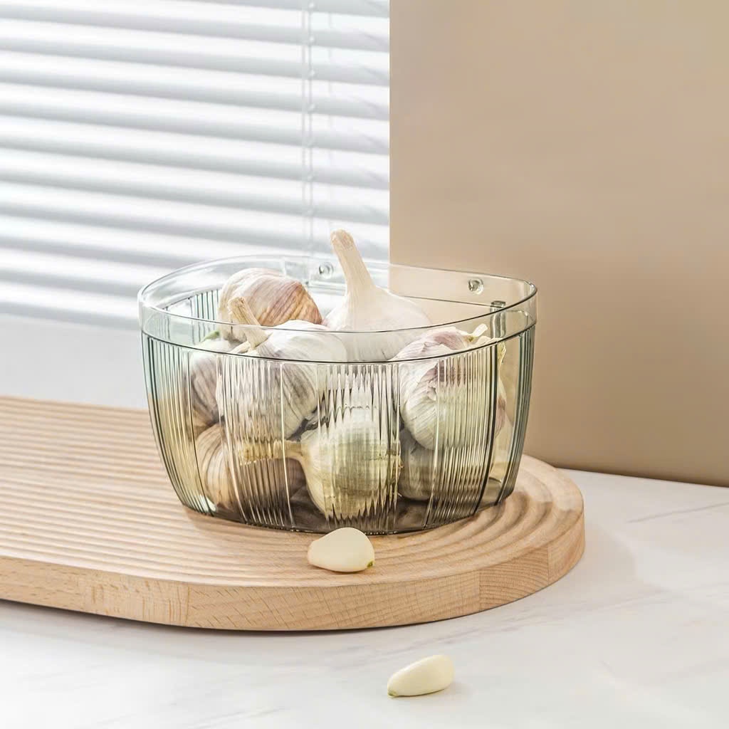 GIỎ DÁN TƯỜNG TREO ĐỰNG ĐỒ ĐA NĂNG,  Giỏ Đựng Hành Gừng Tỏi Hộp Đựng Rau Củ Treo Tường - MA: GIOTREOTUONG78