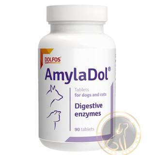 DOLFOS AMYLADOL - DOLFOS AmylaDol – Hỗ Trợ Tiêu Hóa Cho Chó Mèo Viêm Tụy, Ăn Không Tiêu, Phân Sống