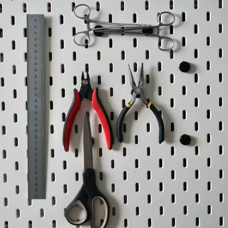 Móc nam châm siêu mạnh cho bảng Pegboard Lỗ Dọc | Phụ Kiện Pegboard Đa Năng