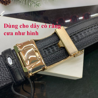 Mặt khóa thắt lưng đầu nịt tự động không kèm dây dùng cho bản dây 3.5cm siêu đẹp cho nam thatlungvidanamnu