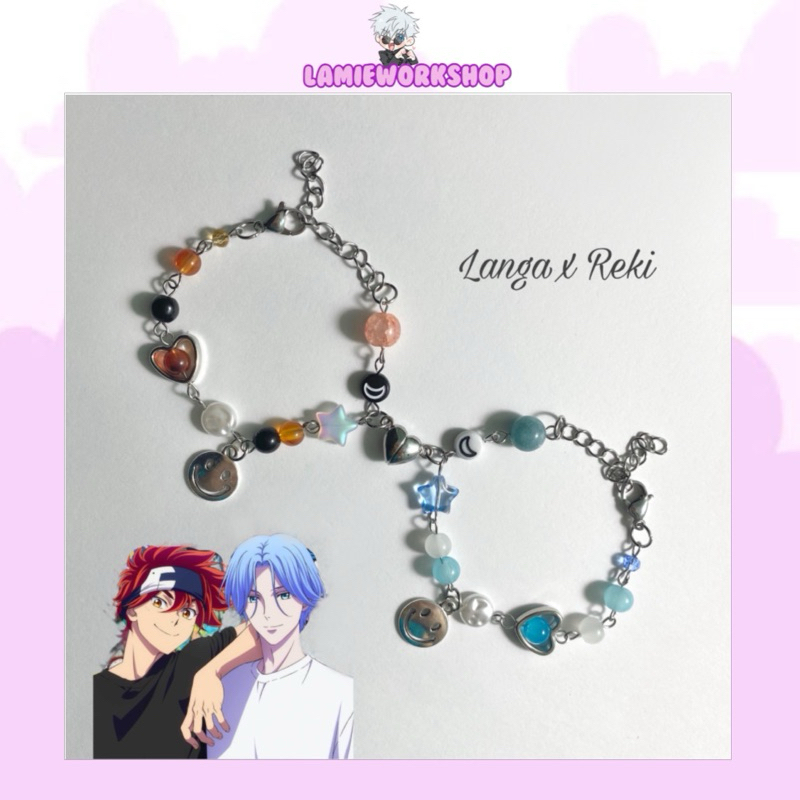 Vòng tay đôi Langa x Reki | Langa and Reki Matching Bracelets | Shopee ...