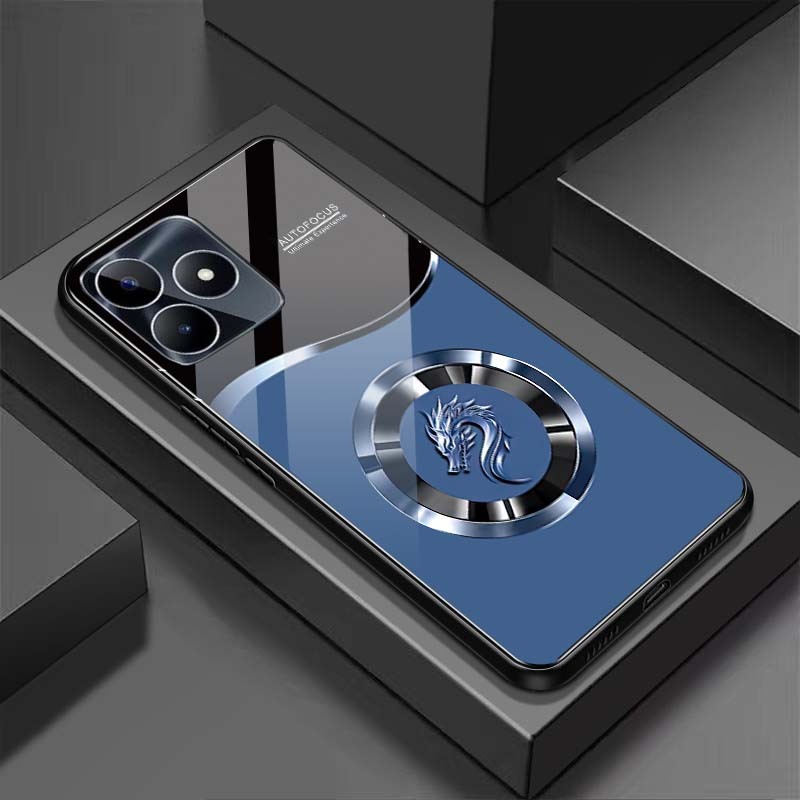 Ốp Lưng cho REALME C51, REALME C53 Mặt lưng kính cường lực, Sang Trọng, Chống Trầy, Bảo Vệ Toàn Diện