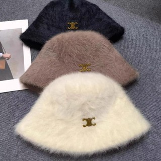 Mũ Bucket Lông Cừu Nón Tai Bèo Hàn Quốc Unisex Nam Nữ  MEILI STORE