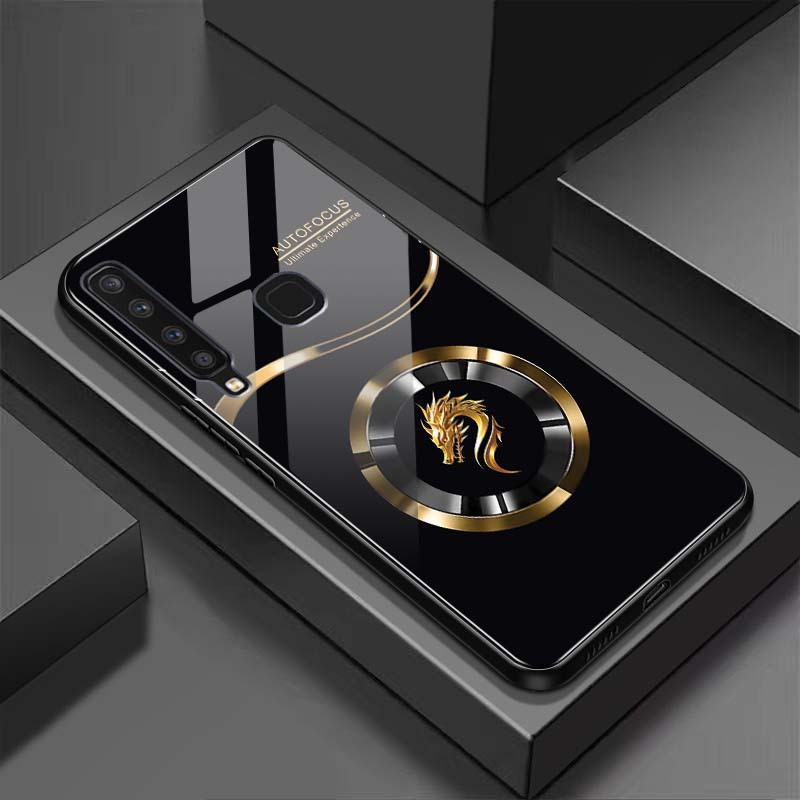Ốp Lưng cho SAMSUNG GALAXY A9 2018 Mặt lưng kính cường lực, Sang Trọng, Chống Trầy, Bảo Vệ Toàn Diện