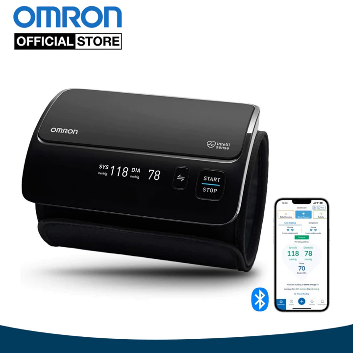 Máy Đo Huyết Áp Không Dây Omron HEM-7600T | Kết Nối Bluetooth,Bảo Hành 5 Năm – 3