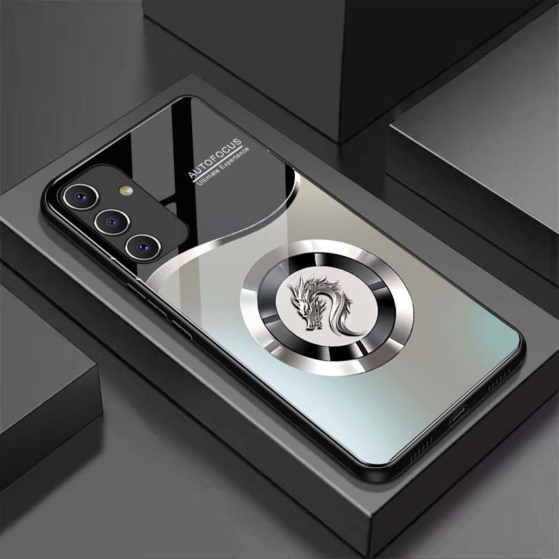 Ốp Lưng cho SAMSUNG A14, A24, A34, A54 Mặt lưng kính cường lực, Sang Trọng, Chống Trầy, Bảo Vệ Toàn Diện