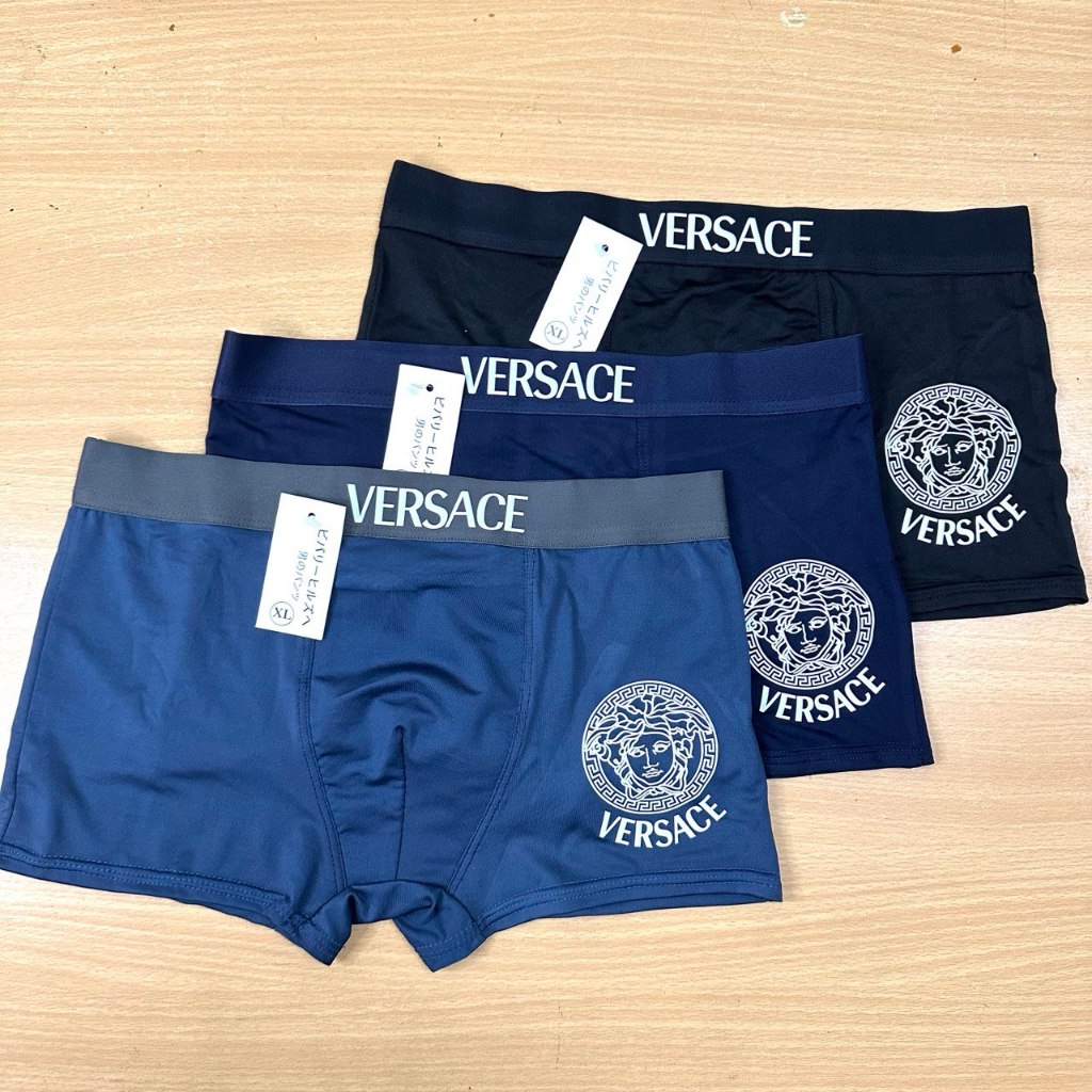 Quần Lót Nam [ COMBO 5C] boxer nam thun lạnh cao cấp thoáng khí co giãn 4 chiều set 5 màu VER01