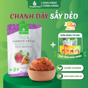 Chanh dây sấy dẻo Nông Lâm Food túi 45g