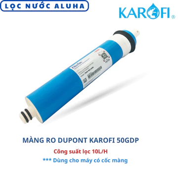 Màng RO 50GPD Dupont Karofi - Lõi lọc số 4 Karofi - Màng RO Dupont chính hãng có tem Karofi