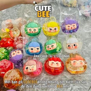Charm nước CRY BABY cỡ đại 8CM - Mô hình Thỏ mơ màng lớn nhiều biểu cảm khuôn mặt dễ thương CUTEBEE