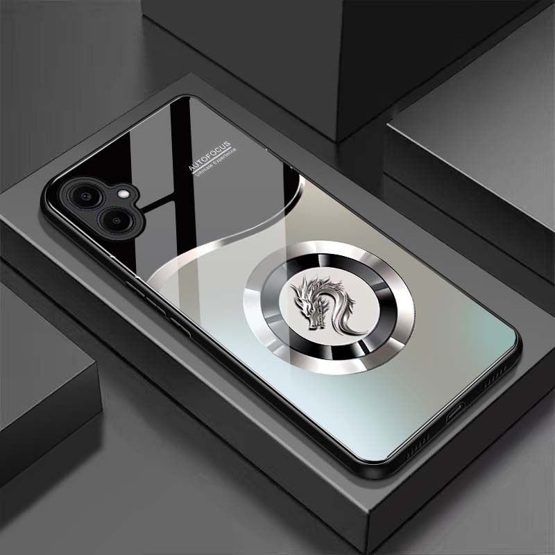 Ốp Lưng cho SAMSUNG GALAXY A06, A06 5G Mặt lưng kính cường lực, Sang Trọng, Chống Trầy, Bảo Vệ Toàn Diện