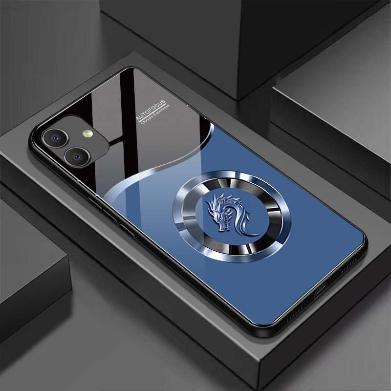 Ốp Lưng cho SAMSUNG GALAXY A04, A05 Mặt lưng kính cường lực, cao cấp Họa tiết