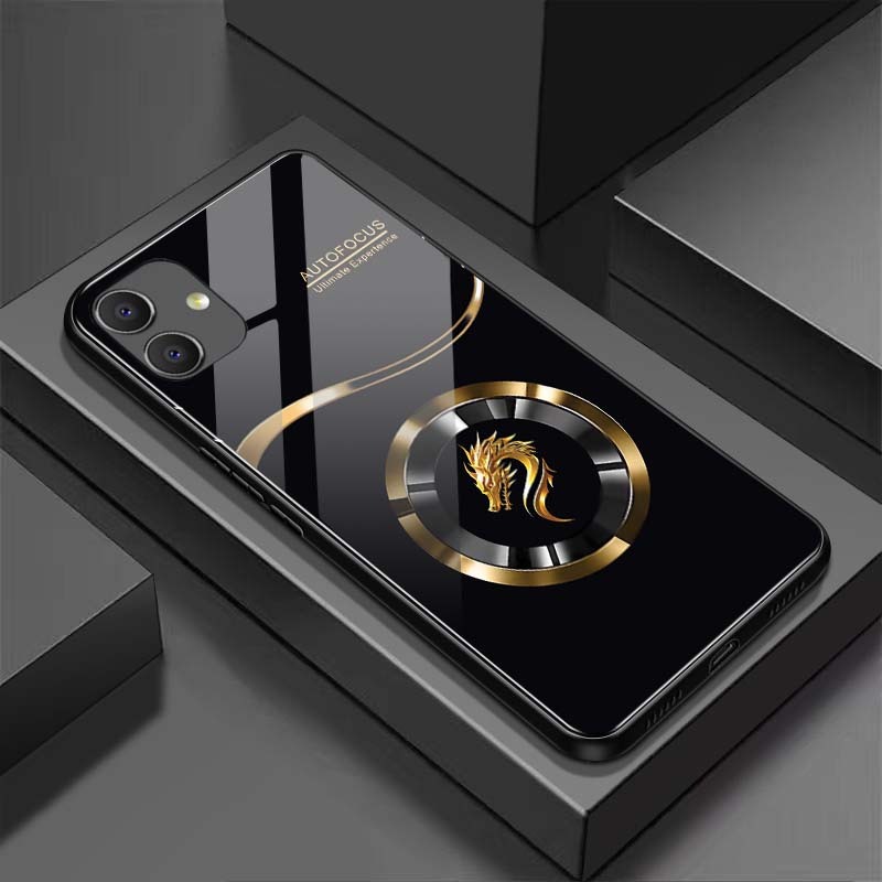 Ốp Lưng cho SAMSUNG GALAXY A04, A05 Mặt lưng kính cường lực, cao cấp Họa tiết