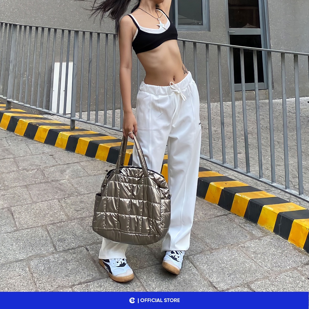 Quần ống rộng nam nữ dài nỉ suông vải mùa đông Local Brand Chính Hãng City Cycle Quần dài ống suông Comfort