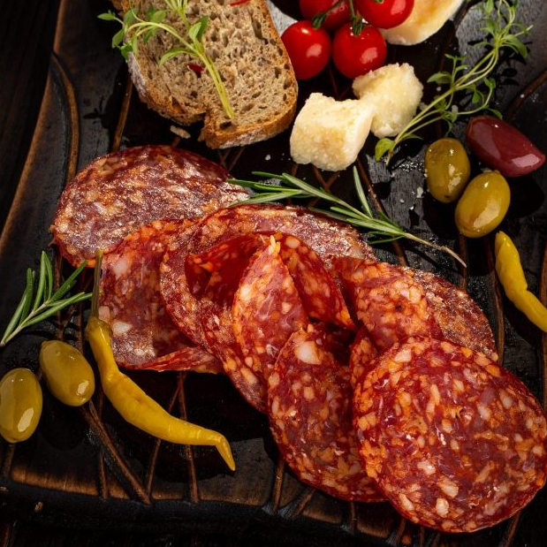 SALAMI CHERKIZOVO 225G - Xúc xích, Salami Nga hun khói - Hàng nhập khẩu chính hãng Nga - Quà tặng lễ
