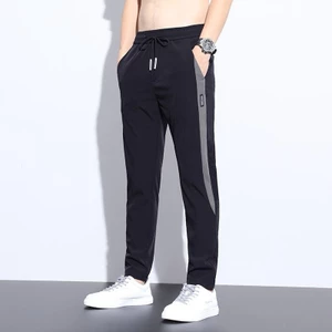 Quần dài nam quần thể thao nam vải poly cao cấp co dãn thoải mái size đến 85kg