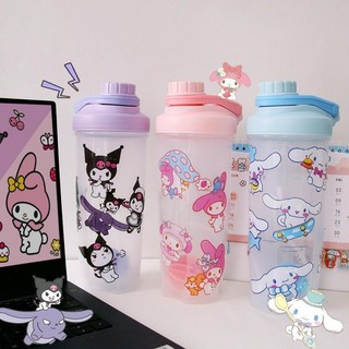 Bình Nước Lắc Hoạt Hình KRM Ly Nước Uống Có Nắp MEILI STORE