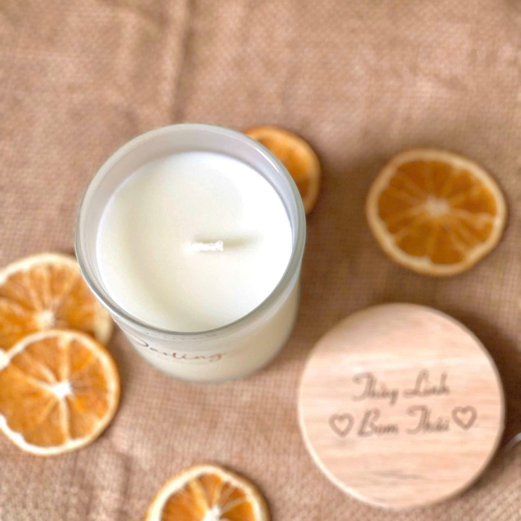 Set Quà Tặng Nến Thơm KHẮC TÊN THEO YÊU CẦU 220g Sang Xịn, Mịn Tặng Quà Cho Bạn Bè, Người Yêu, Đồng Nghiệp