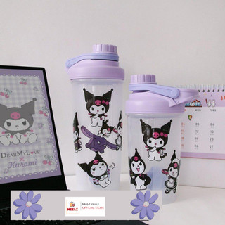 Bình Nước Lắc Hoạt Hình KRM Ly Nước Uống Có Nắp MEILI STORE