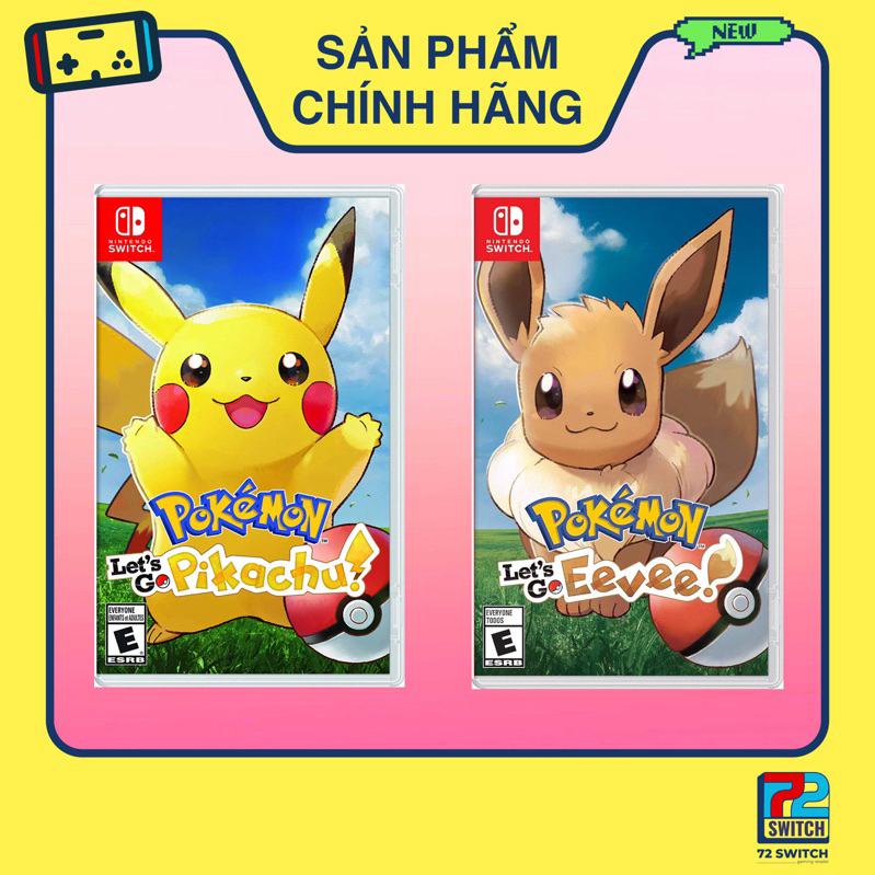 Băng Game Pokemon™: Let’s Go, Pikachu & Eevee Nintendo Switch | Shopee ...