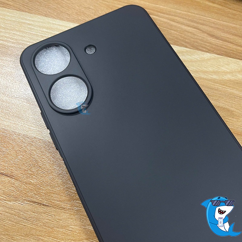 Ốp lưng Redmi 13C / POCO C65 bảo vệ cam điện thoại toàn diện cạnh vuông nhựa dẻo tpu bibi glass