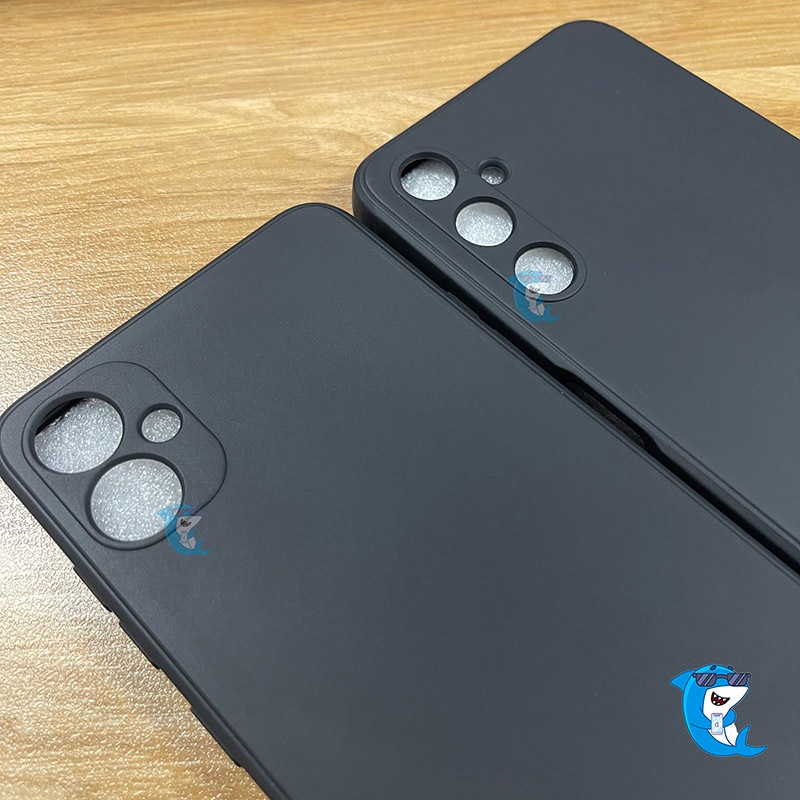 Ốp lưng Samsung A05, A05S bảo vệ cam điện thoại toàn diện cạnh vuông nhựa dẻo tpu bibi glass